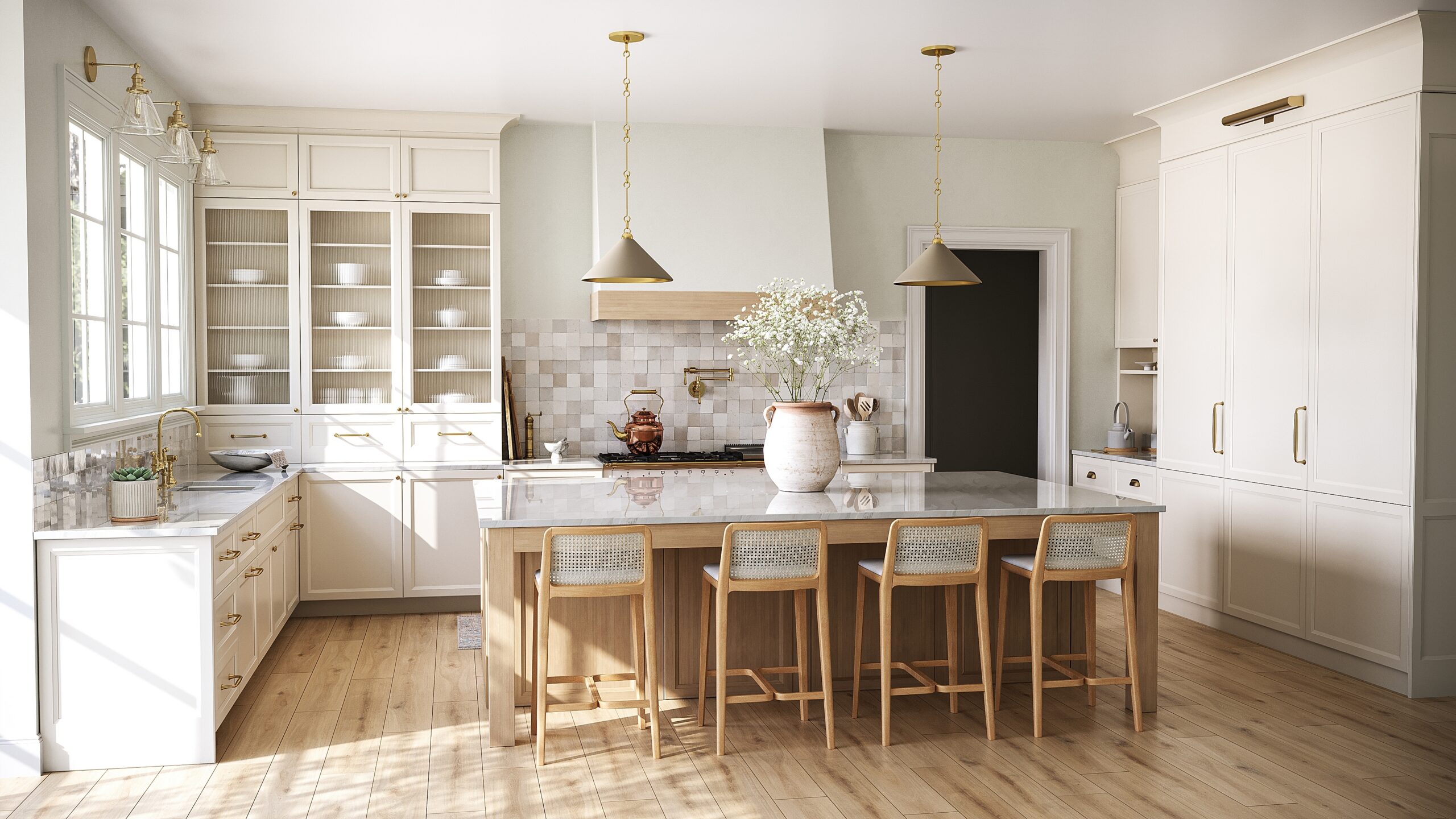 Free home valuation for a beautifully staged living room with an open concept layout, modern finishes, and abundant natural light.